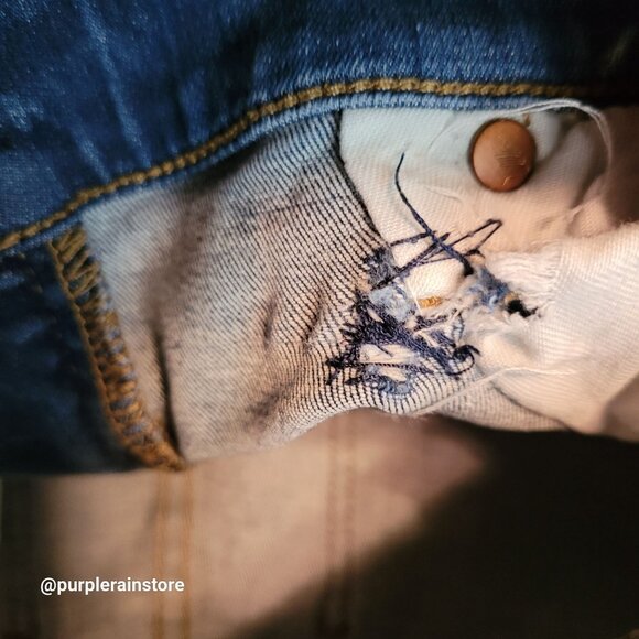 Madewell Jeans Size 28 Skinny 9" High Riser Polly Wash F5561 Stretch Denim - Picture 4 of 13